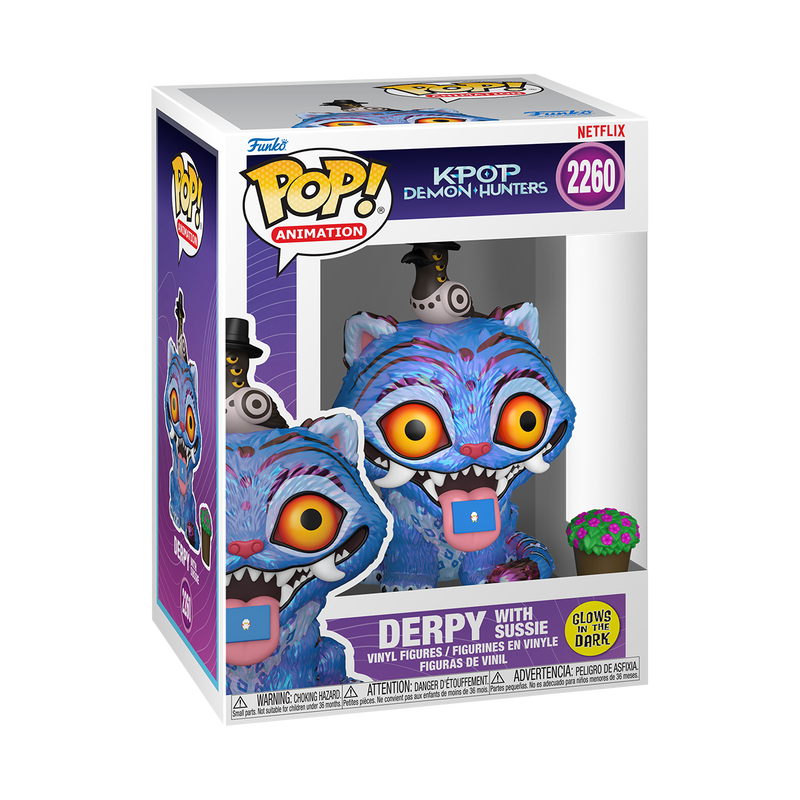 Pop Vinyl KPOP Demon Hunters | Derpy with Sussie (Glow)