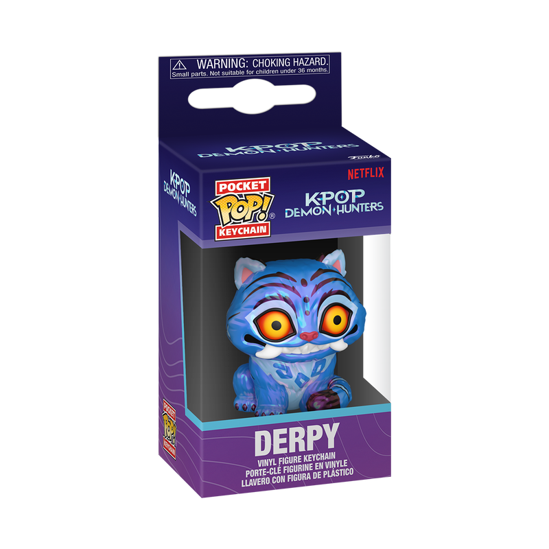 Pop Vinyl Keychain | KPOP Demon Hunters Derpy