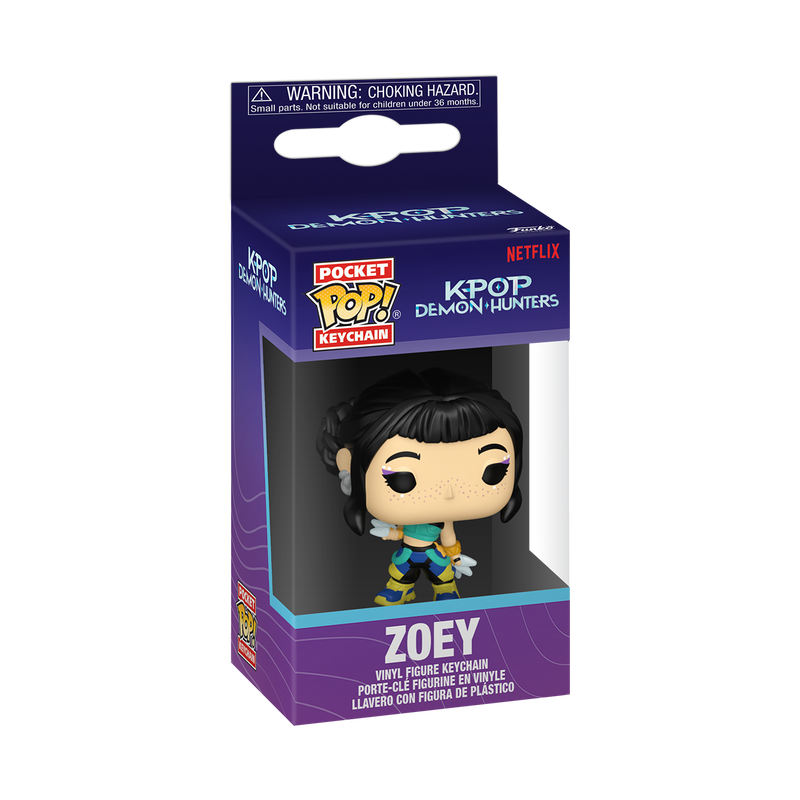 Pop Vinyl Keychain | KPOP Demon Hunters Zoey