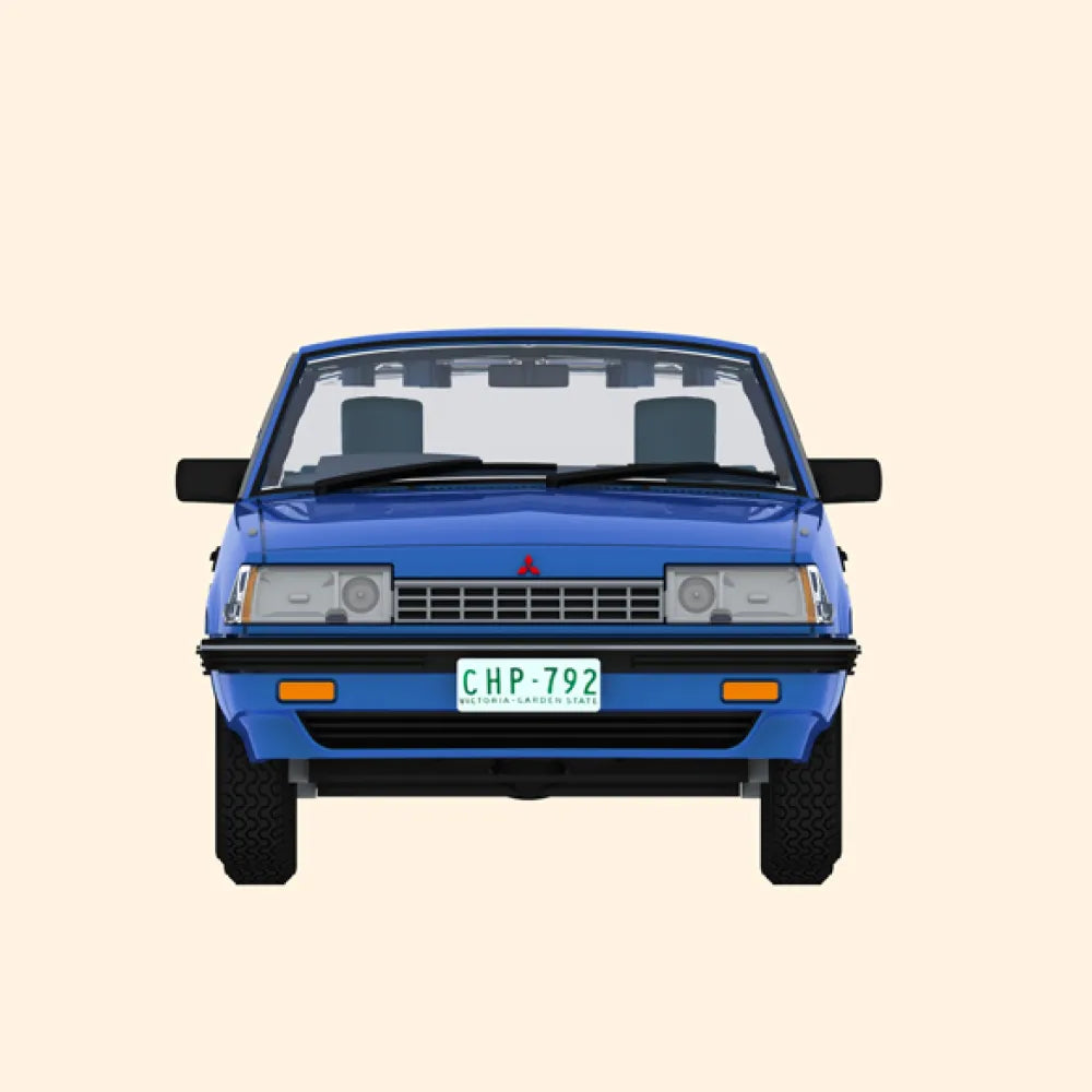 Australian Cars The Collection Issue 44 Mitsubishi Sigma GK SE Seadan 1984