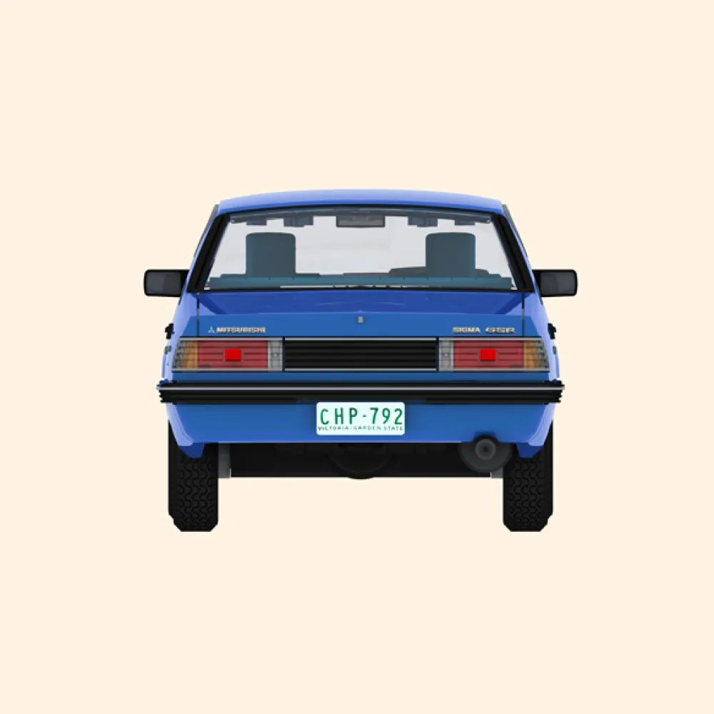 Australian Cars The Collection Issue 44 Mitsubishi Sigma GK SE Seadan 1984