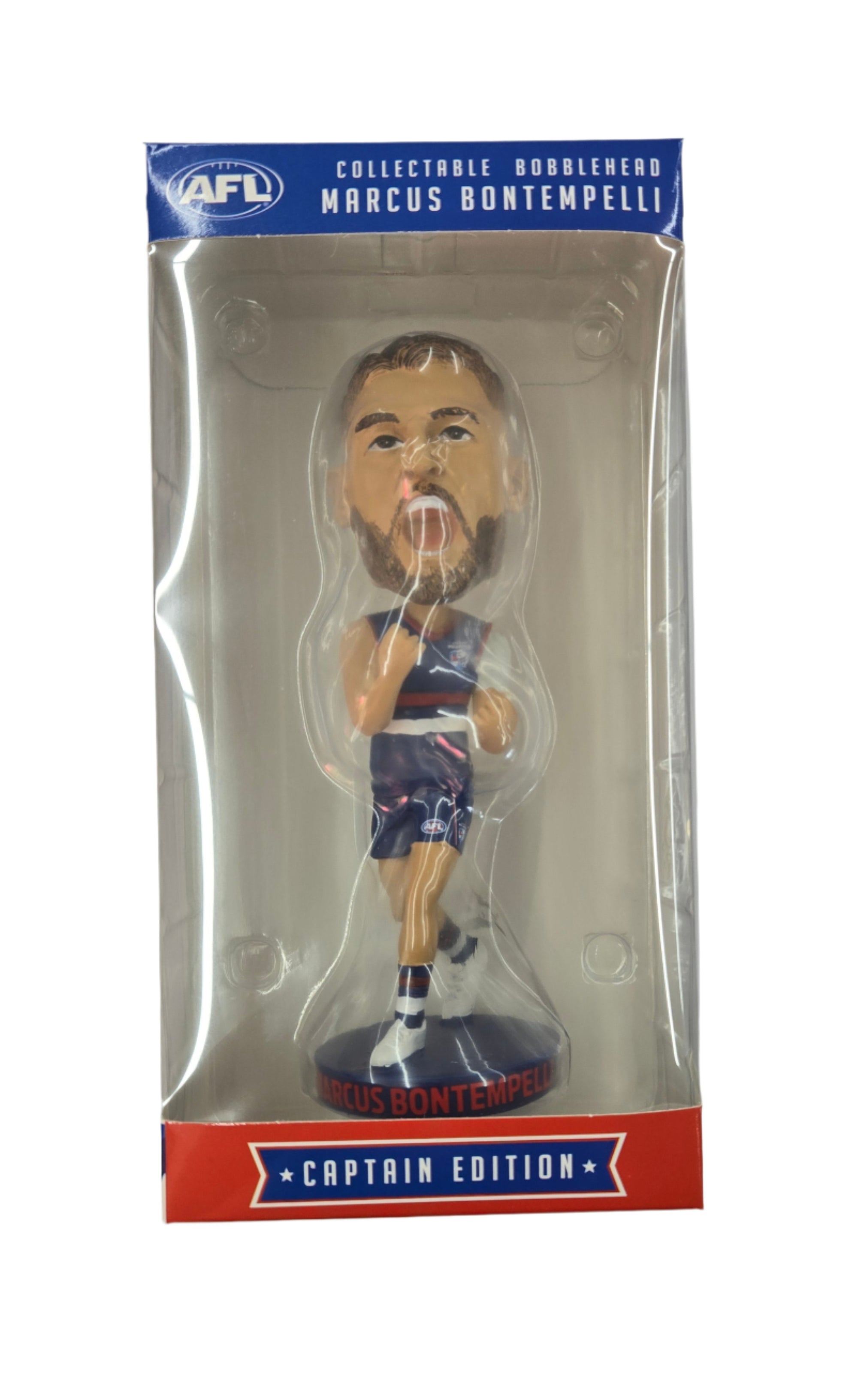 AFL Collectable Western Bulldogs Bobblehead Captain Edition | Marcus Bontempelli