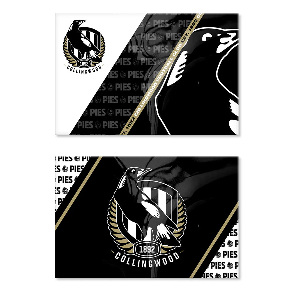 AFL Collingwood Magnets 2pk