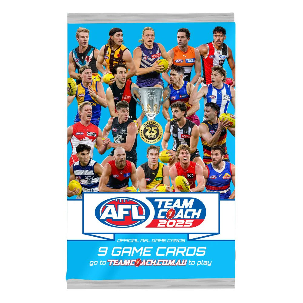 AFL Teamcoach Footy Cards 2025