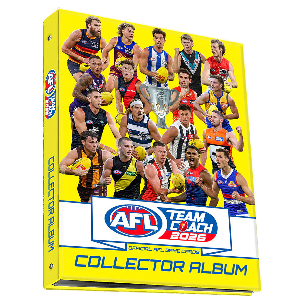 AFL Team Coach Collector Album: 2026