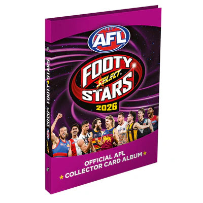 AFL Select 2026 Footy Stars Binder Album