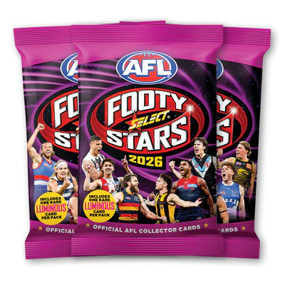 AFL Select 2026 Footy Stars Card Pack: 2024