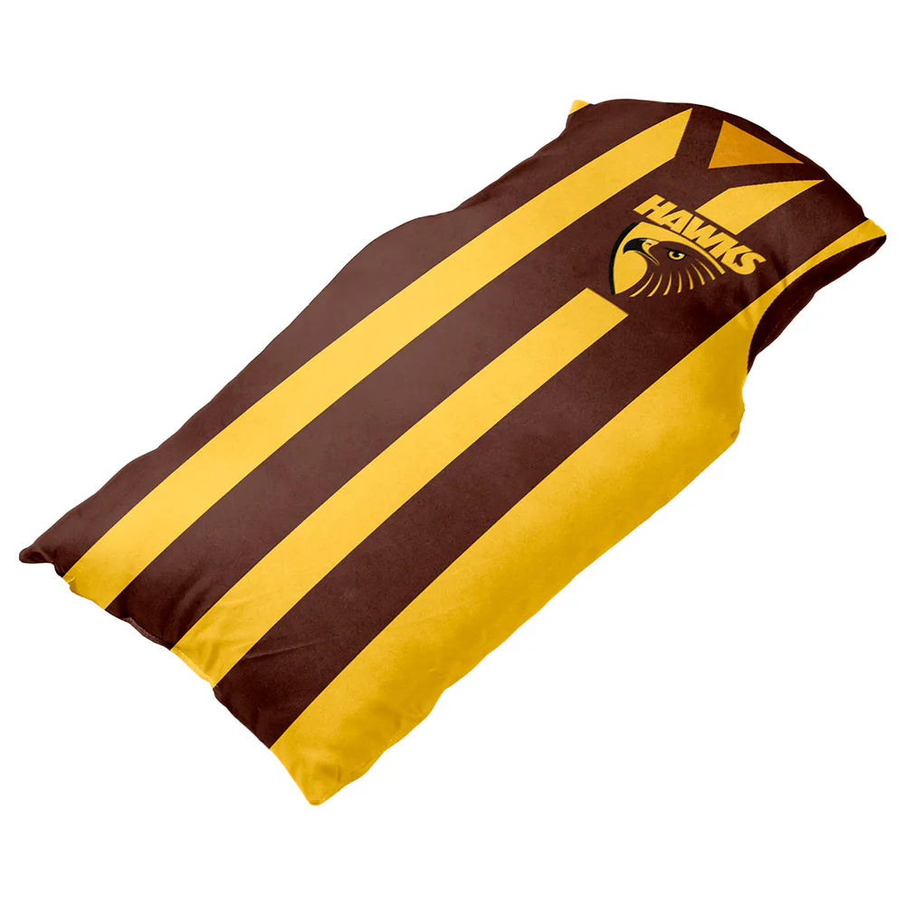 AFL Hawthorn Guernsey Cushion