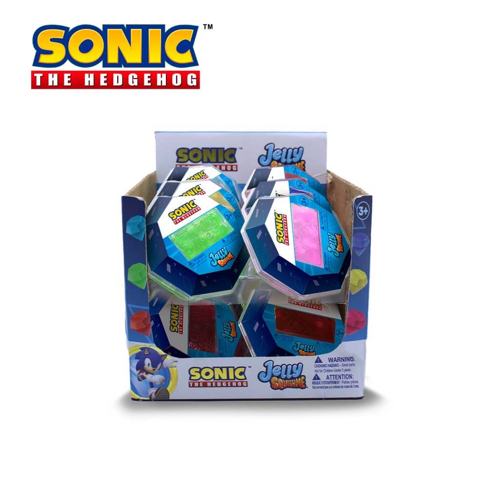 Sonic the Hedgehog Jelly SquishMe Stress Toy