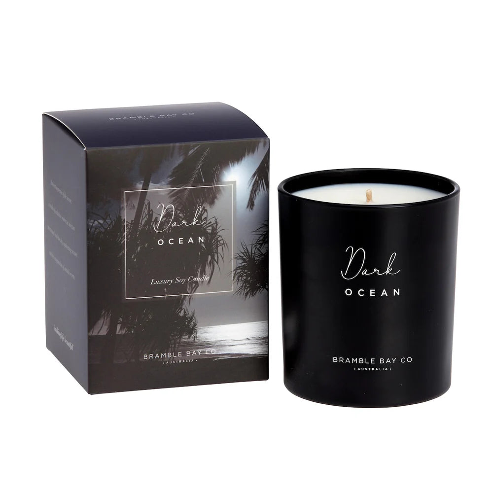 The Ocean After Dark Collection Candle | Dark Ocean