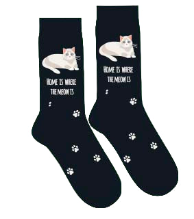 Bamboo Socks AAPS | Meow