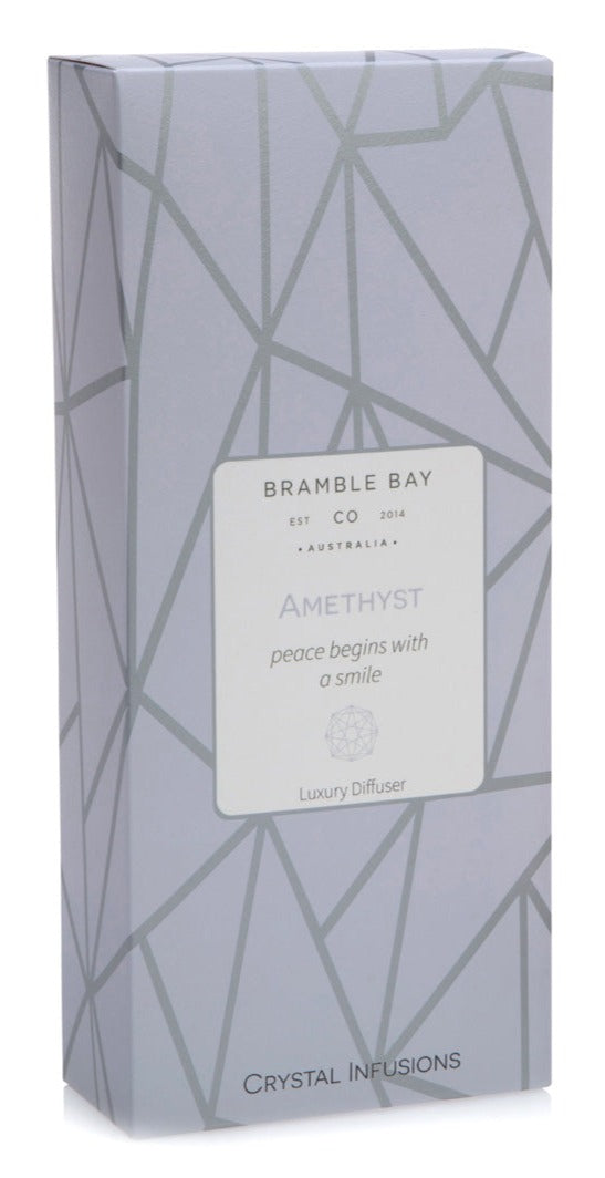 The Crystal Infusions Collection Amethyst Diffuser | Vanilla & Lavender