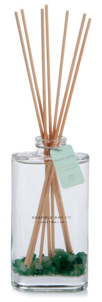 The Crystal Infusions Collection Aventurine Diffuser | Lemon Myrtle
