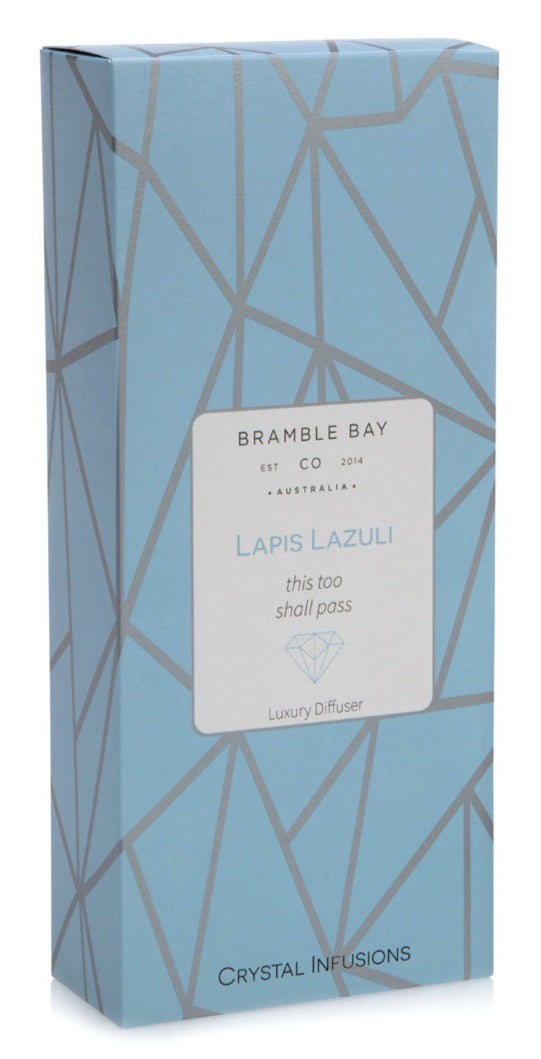 The Crystal Infusions Collection Lapis Lazuli Diffuser | Rose, Jasmine & Sweet Orange