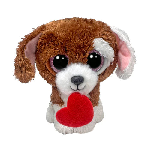 Beanie Boos Regular Valentine | Cuddles the Dog with Heart