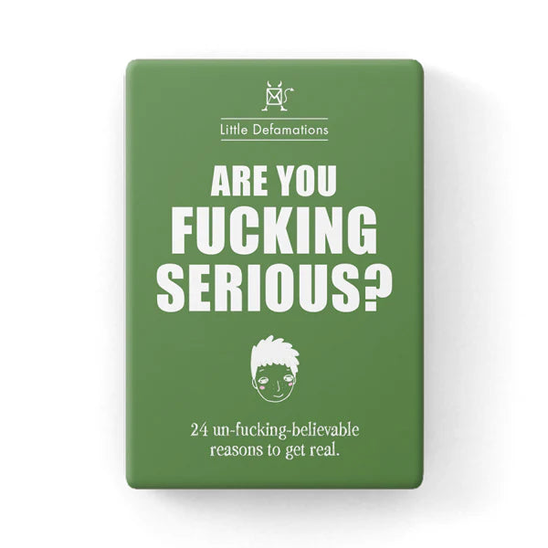 Little Defamations Cards | Are You Fucking Serious