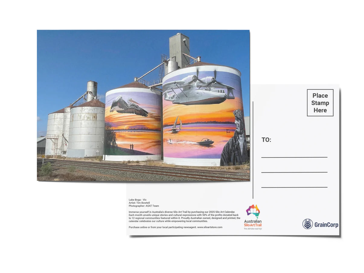 Silo Art Postcard Set