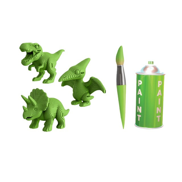 Cartonic 3D Cardboard Puzzle | Dinos Trio