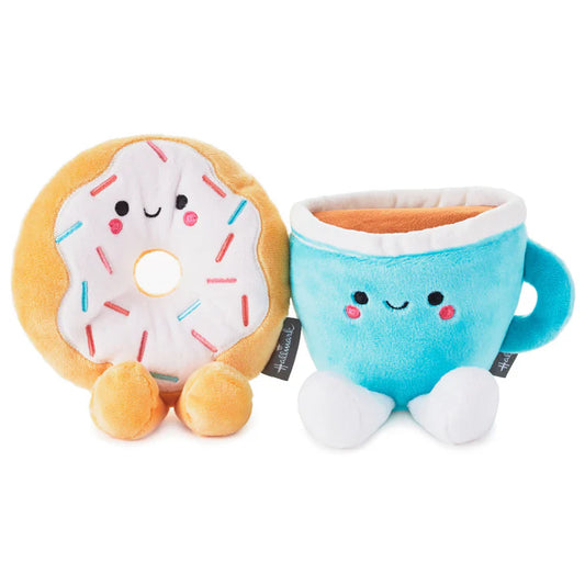 Hallmark Better Together Magnetic Plush | Donut & Coffee