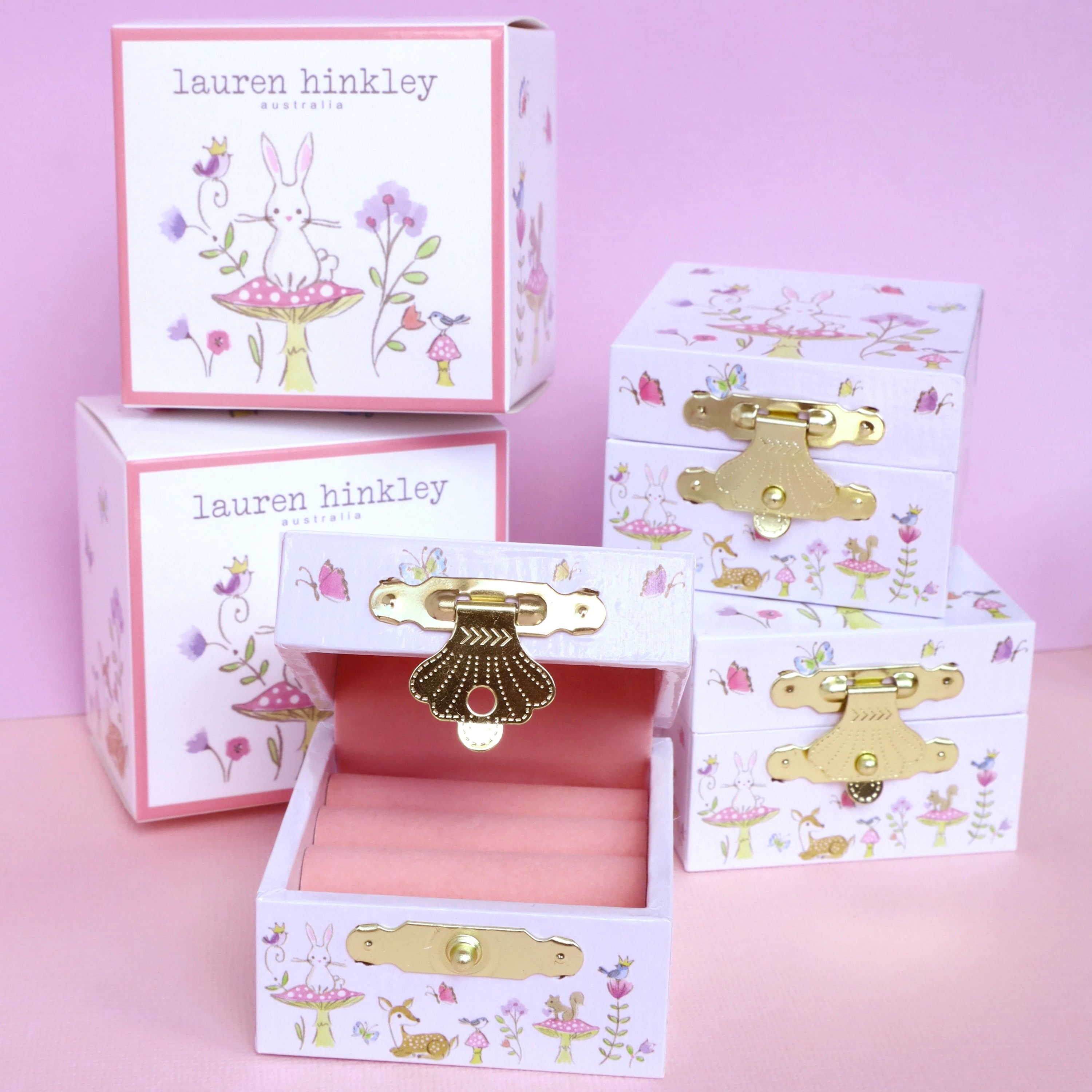Lauren Hinkley Bunny Jewellery Box