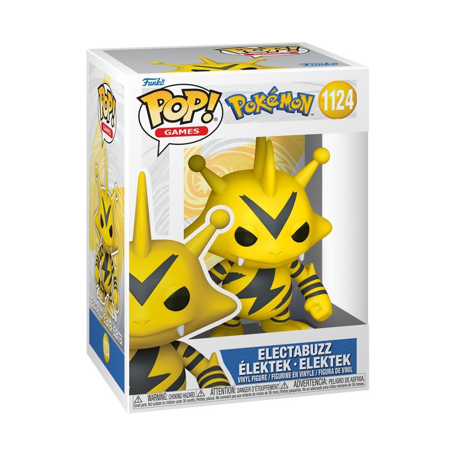 Pop Vinyl Pokemon | Electabuzz