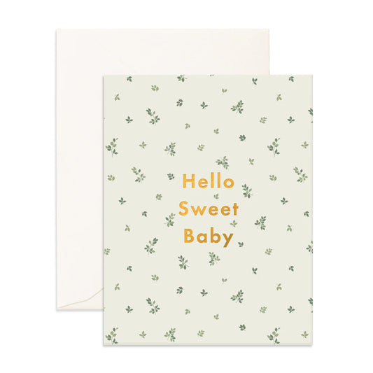 Baby Card | Hello Sweet Baby