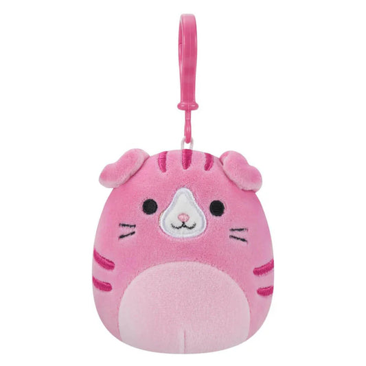 Squishmallows 3.5inch Clip | Geraldine the Scottish Fold Cat