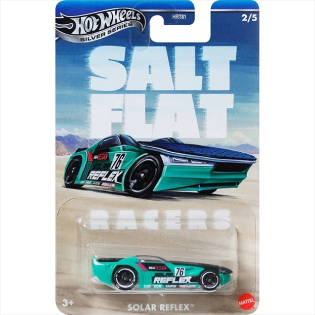 Hot Wheels Silver Series Salt Flat Car | Solar Reflex