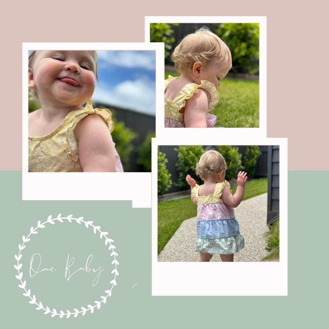 Toshi Baby Dress | Tiered Nina