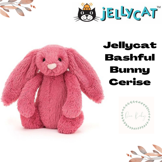 Jellycat Bashful Bunny Cerise Medium