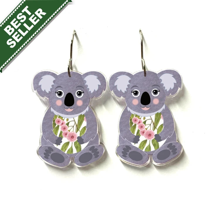 Smyle Designs | Koala Earrings