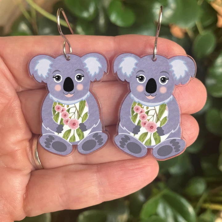 Smyle Designs | Koala Earrings