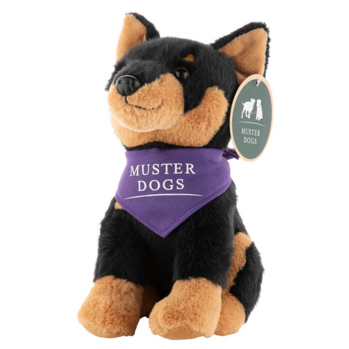 Muster Dogs Plush | Kelpie Black & Tan