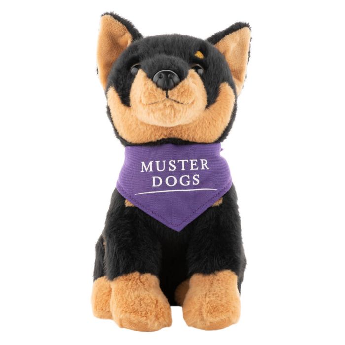 Muster Dogs Plush | Kelpie Black & Tan