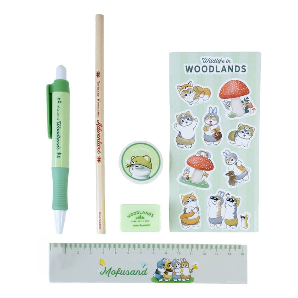 Mofusand | Woodlands Stationery Set