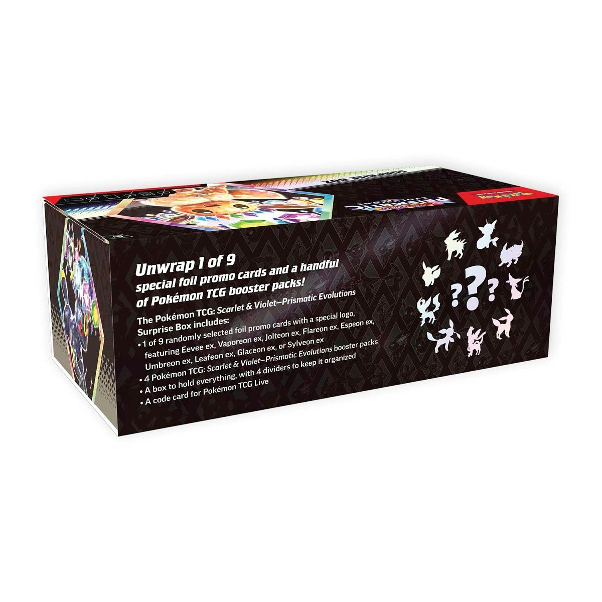 Pokemon Scarlet & Violet Prismatic Evolutions Surprise Box