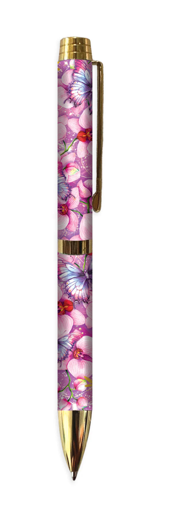 Lisa Pollock Designer Pen in Box | Butterfly Orchid