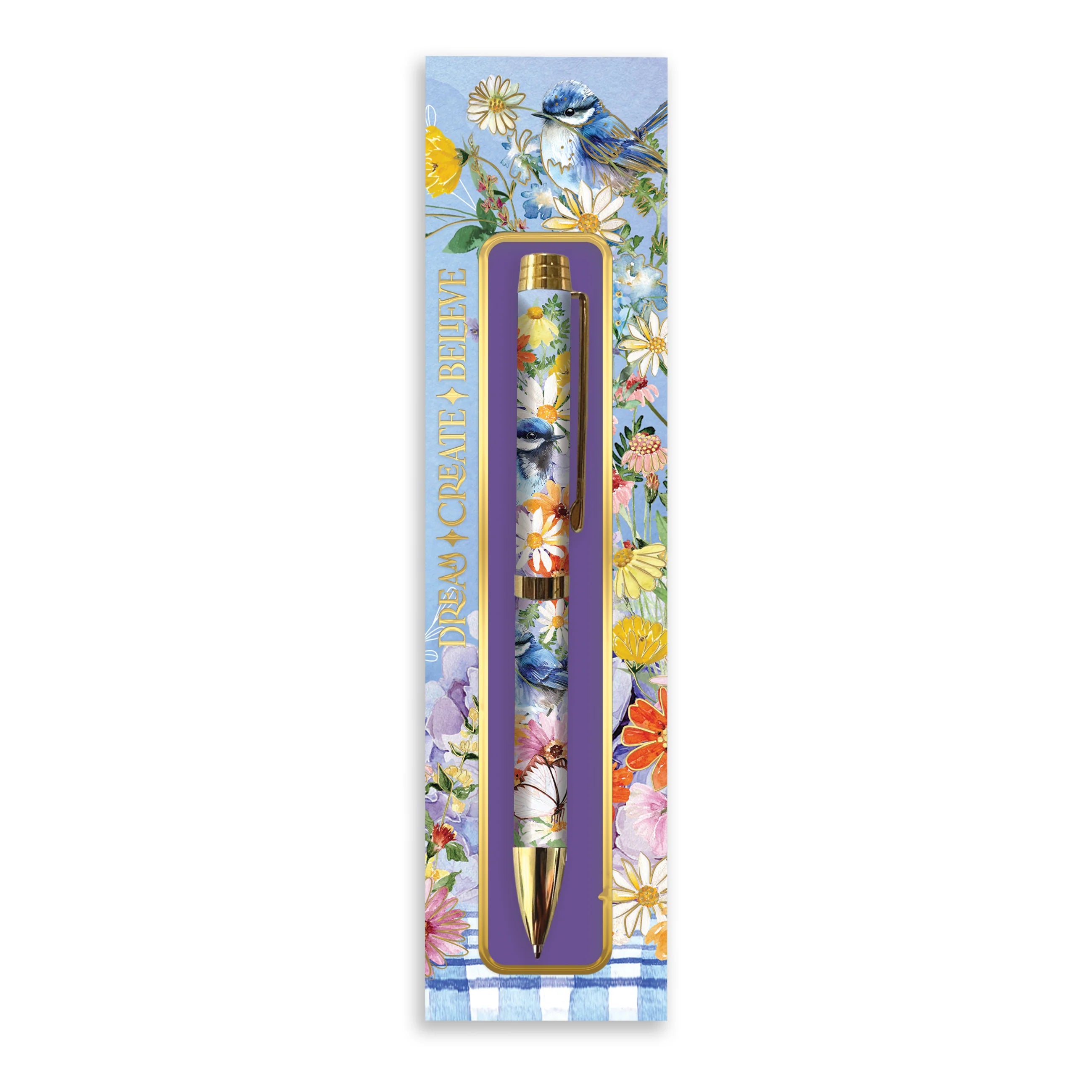 Lisa Pollock Designer Pen in Box | Teatime Wrens