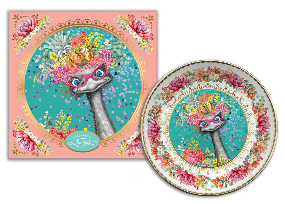 Lisa Pollock Ceramic Trinket Dish | Edna Emu