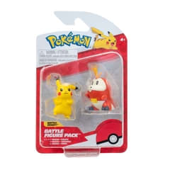 Pokemon Battle Figures | Pikachu & Fuecoco