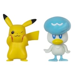 Pokemon Battle Figures | Pikachu & Quaxly