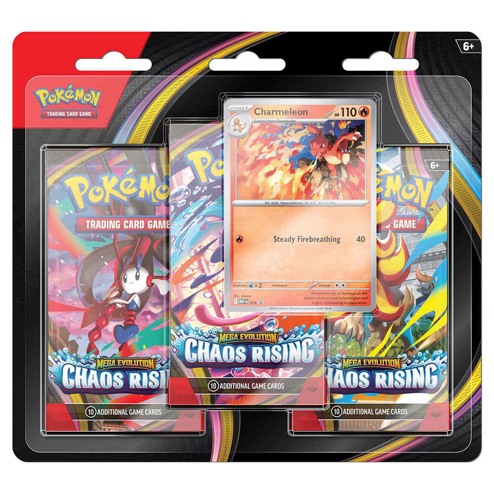 Pokemon TCG Chaos Rising 3 Booster Blister