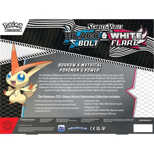 Pokemon Scarlet & Violet 10.5 Unova Victini Illustration Collection