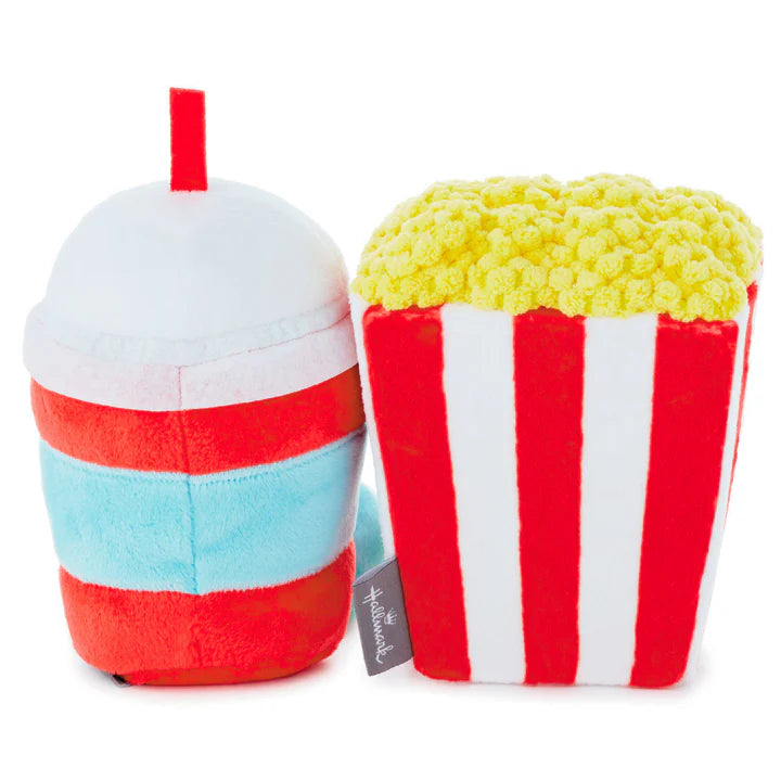 Hallmark Better Together Magnetic Plush | Popcorn & Slushie