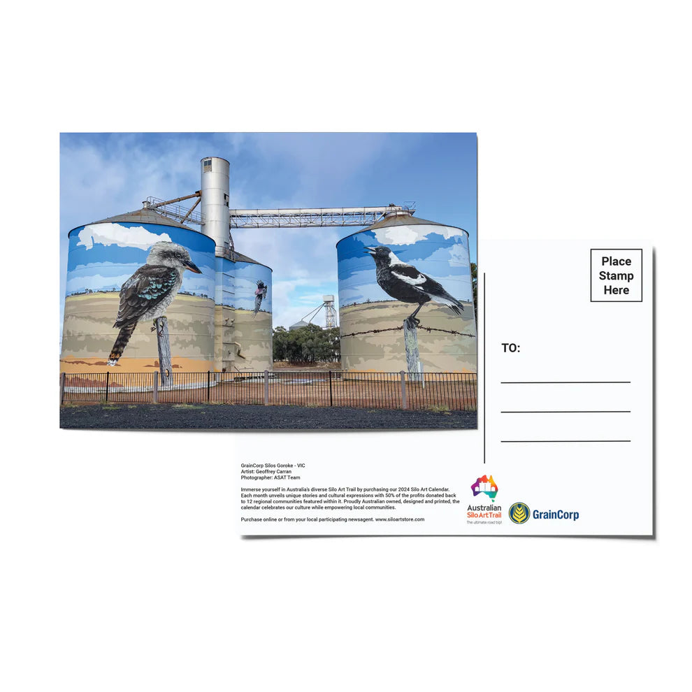 Silo Art Postcard Set