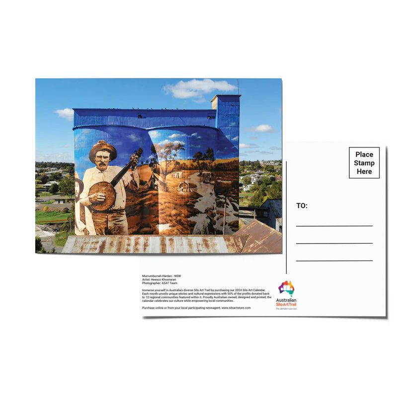 Silo Art Postcard Set