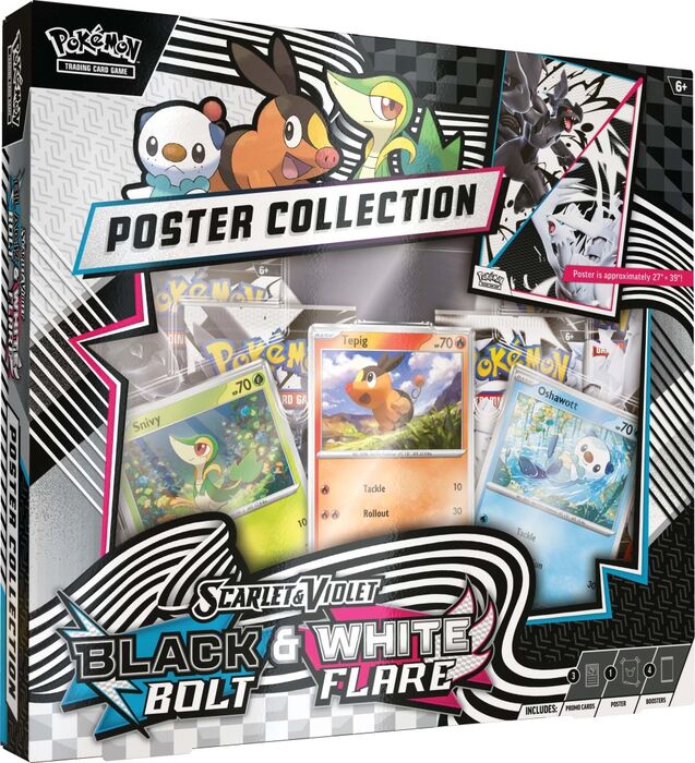 Pokemon Scarlet & Violet 10.5 Unova Poster Box