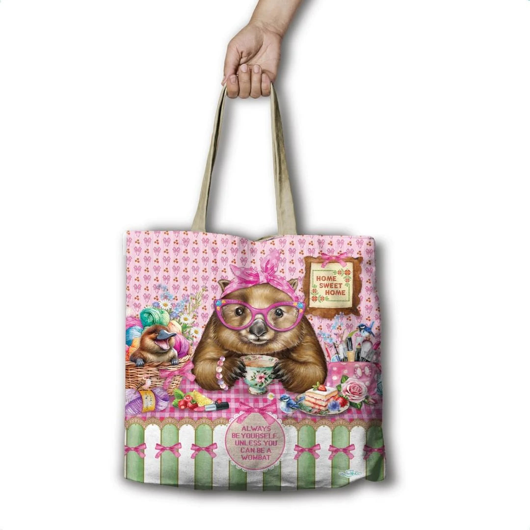 Lisa Pollock Shopping Bag | Wonda Wombat