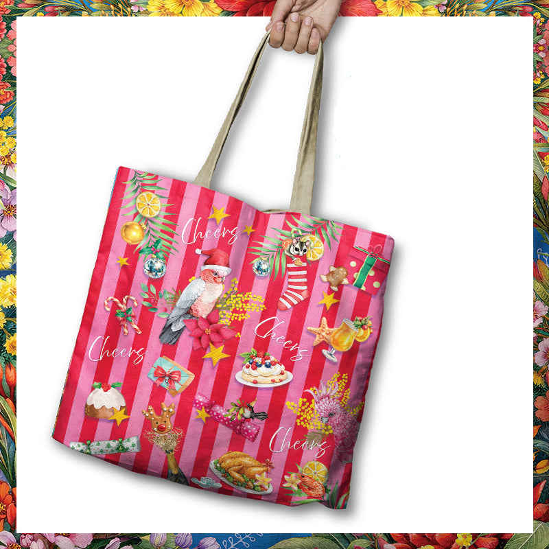 Lisa Pollock Shopping Bag | Xmas Crackers