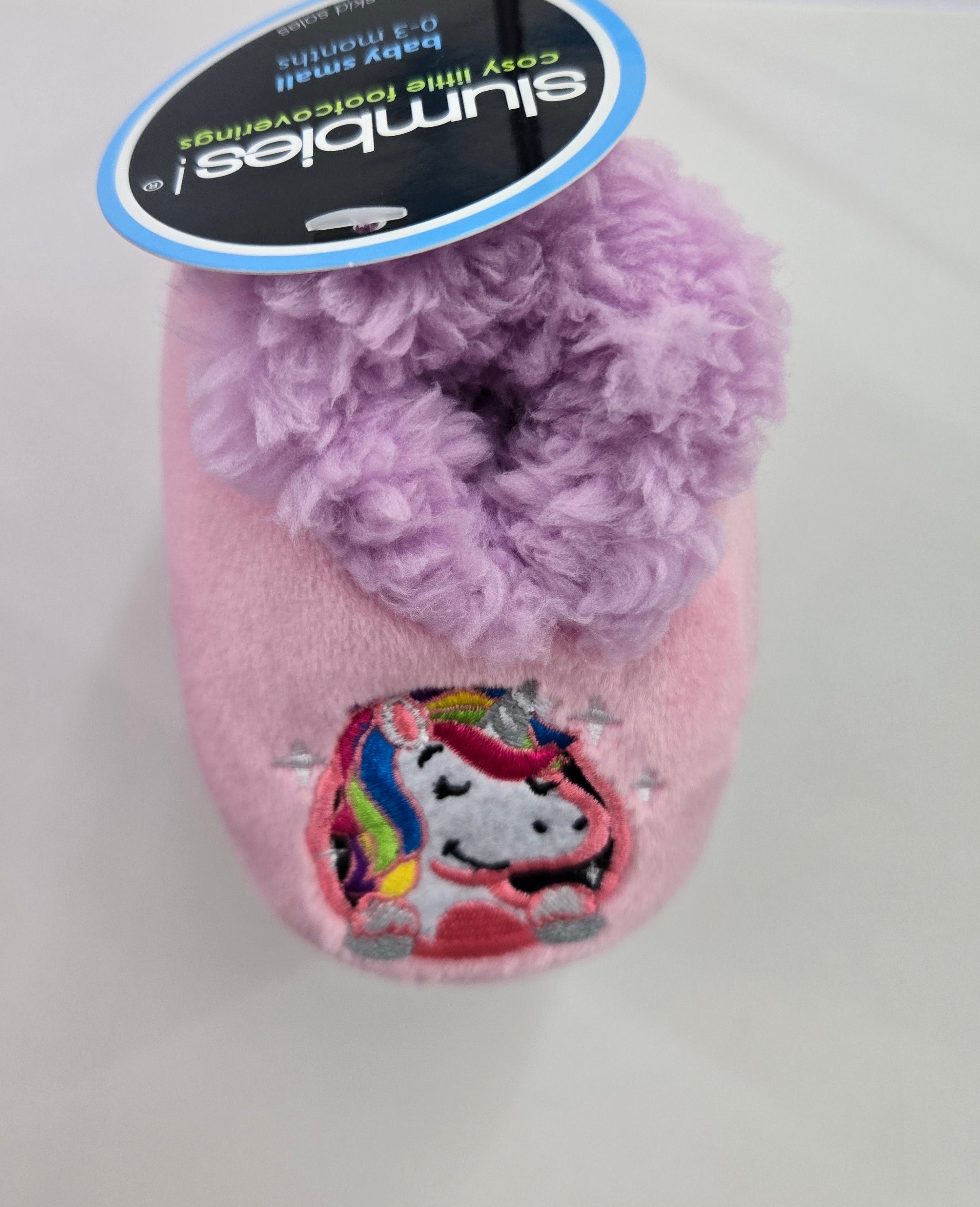 Slumbies Baby Unicorn Slippers